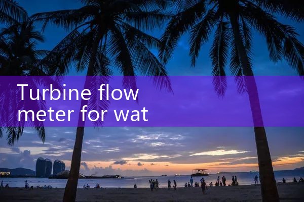 turbine flow meter for water treatment|vortex flow meter