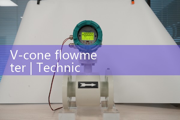 V-shaped cone flowmeter