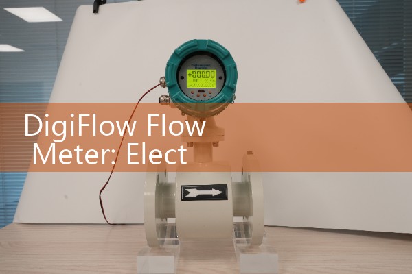 DigiFlow Flow Meter: Electronic Kitchen Under Sink Filtration Volumetric Gauges
